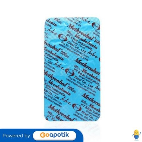 Methycobal 500 Mcg Blister 10 Kapsul