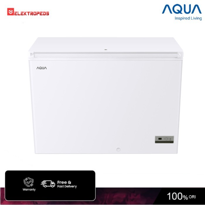 Aqua Freezer Box Chest Freezer AQF-320EC - Aqua