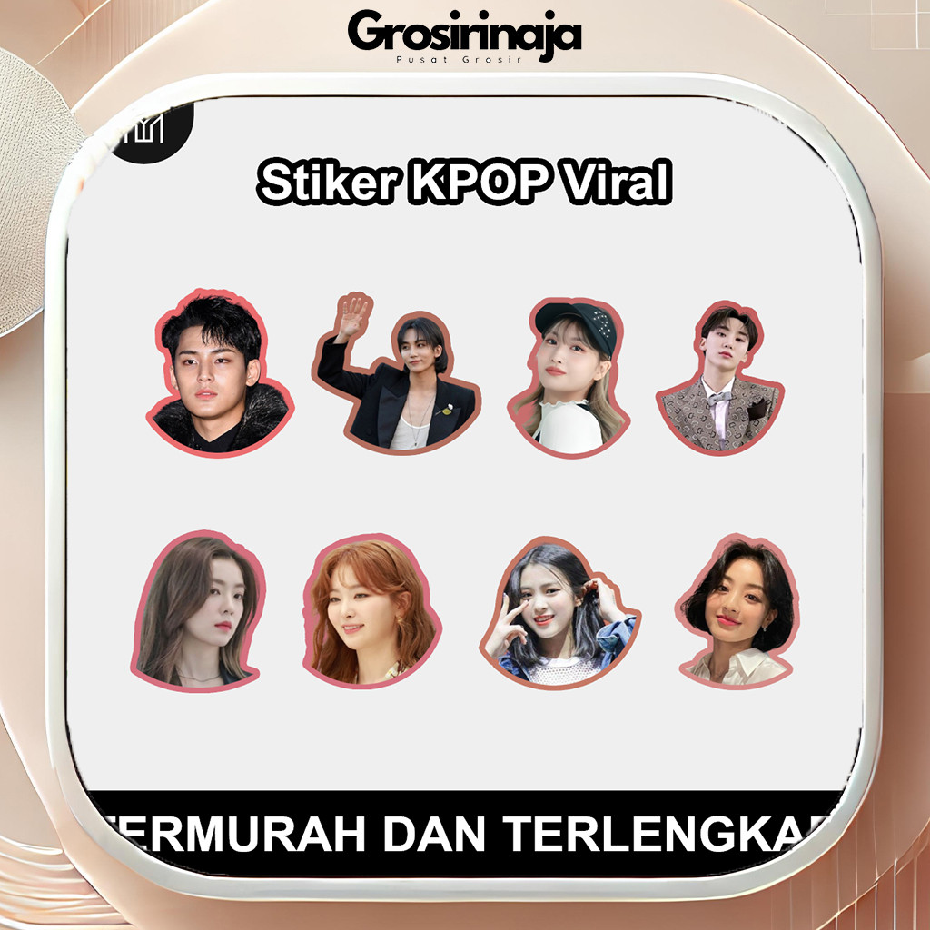 

Stiker K-pop Cutting Pack – Gabungan Desain Kreatif BTS, Blackpink, Twice, EXO, NCT, dan Lain-lain