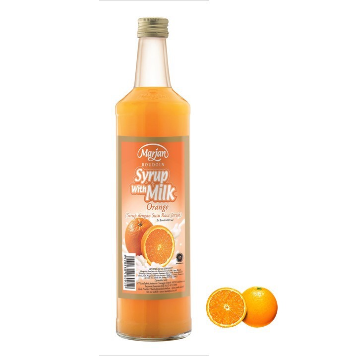 

MARJAN SYRUP MILK ORANGE 460ML