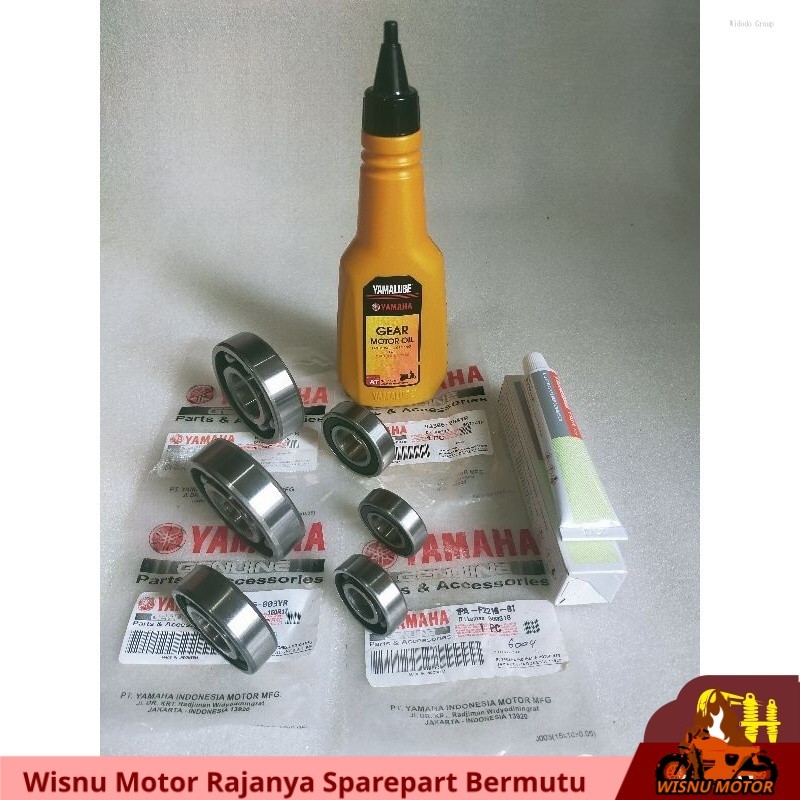 Paket Bearing gigi rasio Yamaha Vixion old New Jupiter MX lama Jupiter MX New Jupiter MX King Ori Ja