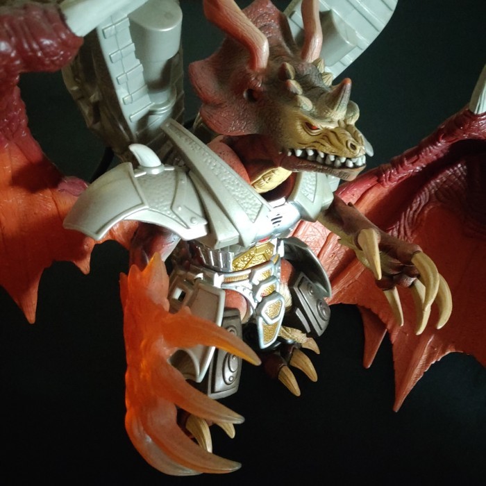 Duel Master Bolshack dragon DX figure hasbro ori seken bekas yugioh