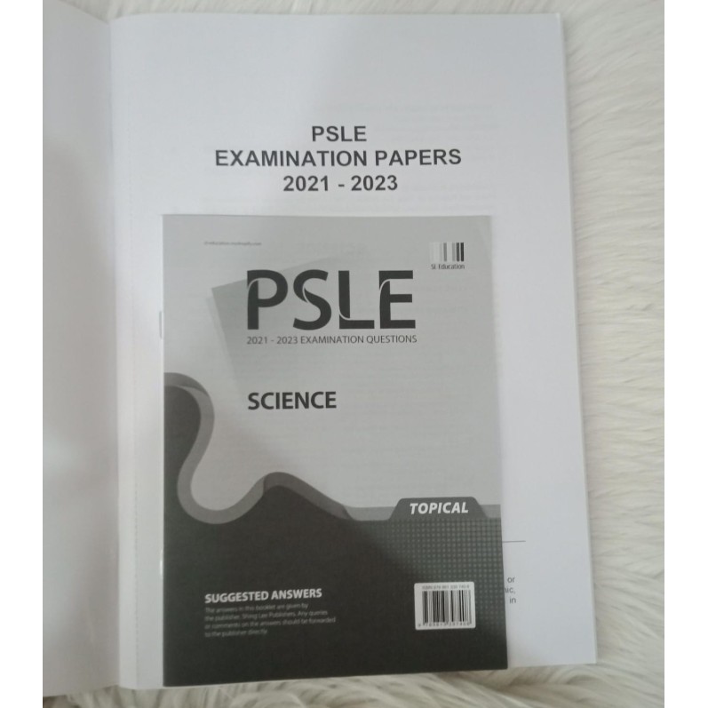 

PSLE 2021 - 2023 Examination Questions Science