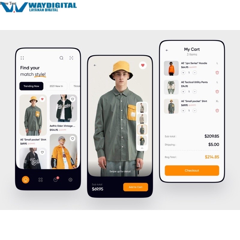 Jasa Bikin Aplikasi Ecommerce Toko Online Fashion (Bisa Upload Playstore)