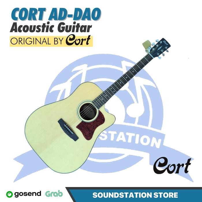 Cort AD-DAO Acoustic Guitar - Gitar Akustik Elektrik