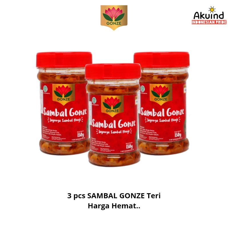 

MAREKI - Promo Sambal Kecombrang teri 3pcs