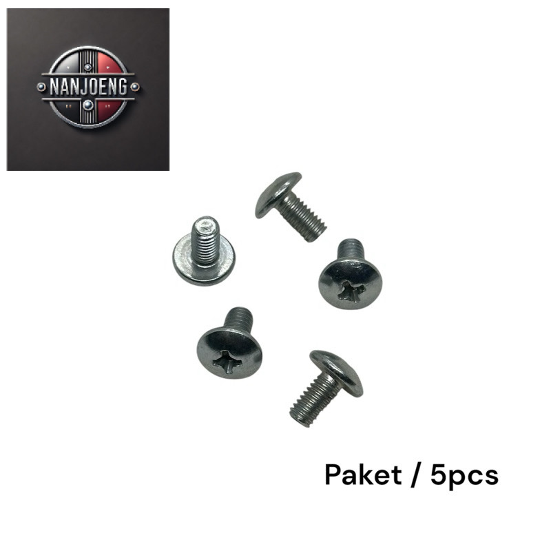 ORIGINAL Baut M5x8 Payung Paket 10pcs baut 8