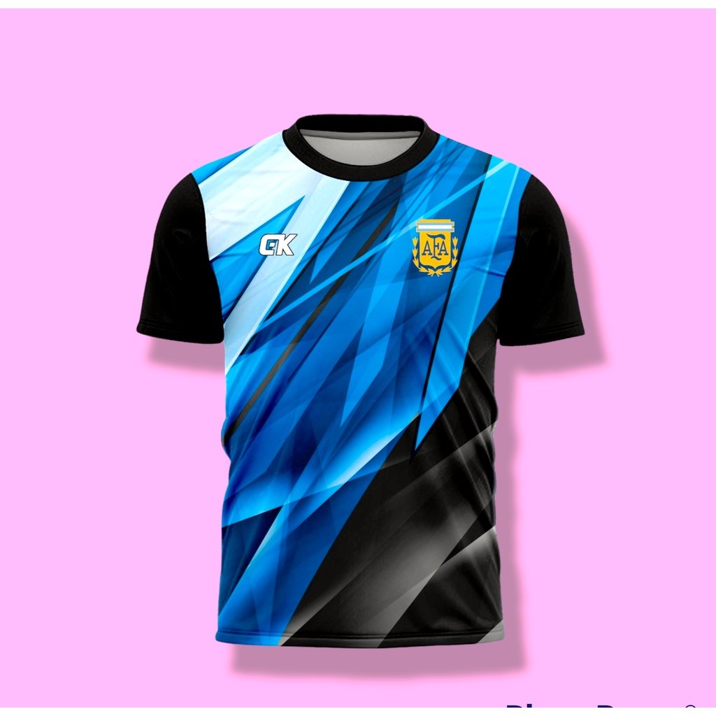 BAJU BOLA ARGENTINA PRINTING PREMIUM / BAJU BOLA DEWASA / JERSEY BOLA /JERSEY PIALA DUNIA PREMIUM/KA