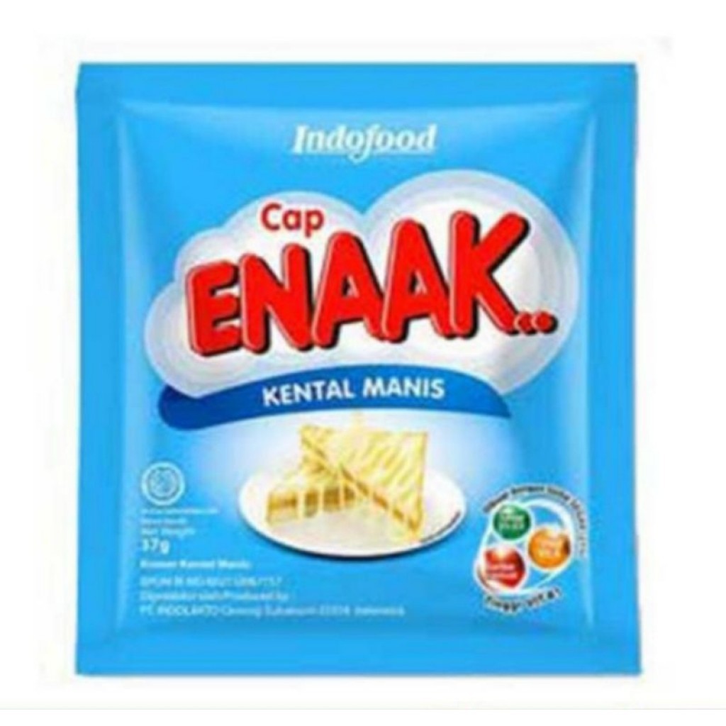 

[SKM] Cap Enaak Kental Manis Plain Sachet | Kemasan Satuan 37gr