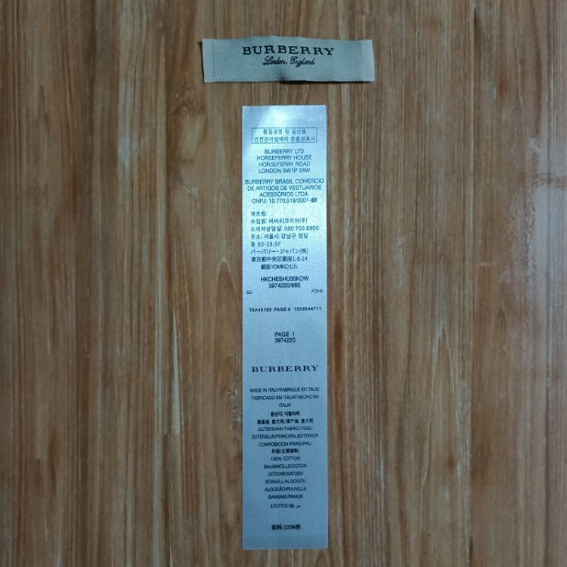 

kaos OfficialTag label Burbe fullset Official