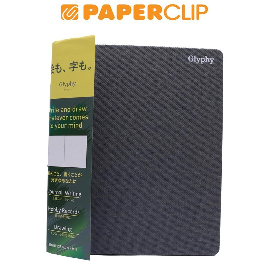 

NOTEBOOK B6 MARUMAN GLYPHY N1483 48S PLAIN