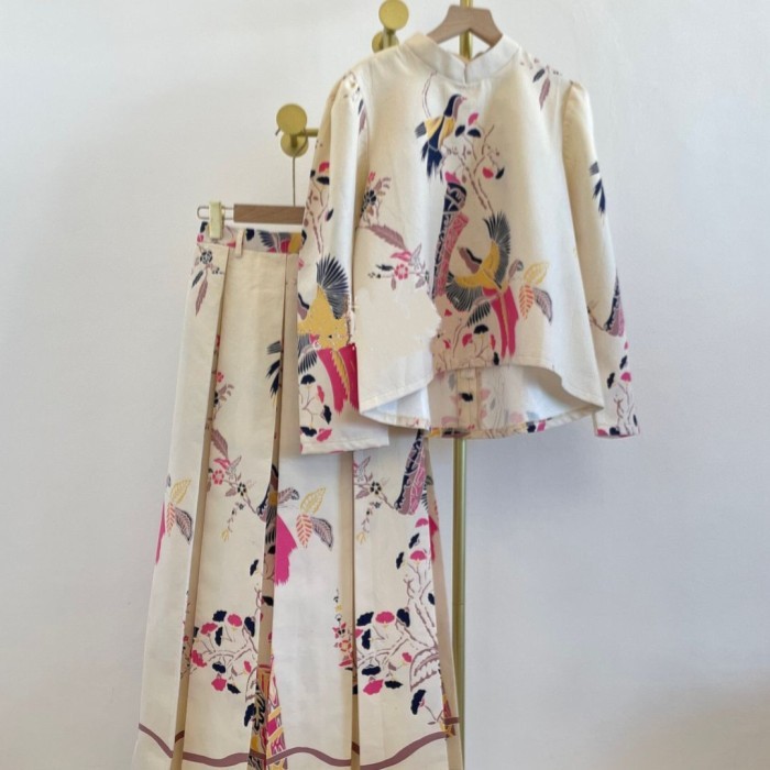 "V.NLN" - TERBARU setelan batik rok setelan blus&rok/ setelah wanita/ setelan kebaya 002 - setelan t