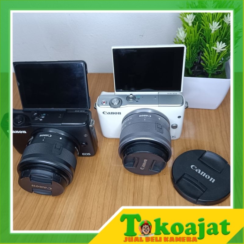 MIRRORLESS CANON EOS M10 DAN LENSA KIT 15-45MM CANON M10 TERMURAH