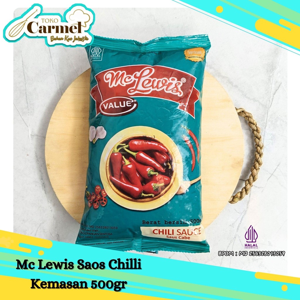 

Mc Lewis Saos Tomat Saos Sambal Ekonomis 500gr