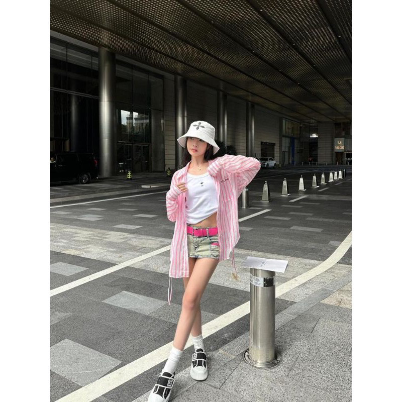 [New] Kemeja Celin Striped