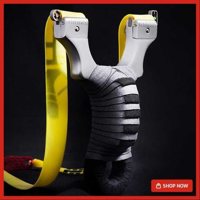 Piaoyu Ketapel Metal Slingshot Hunting Catapult - 1123