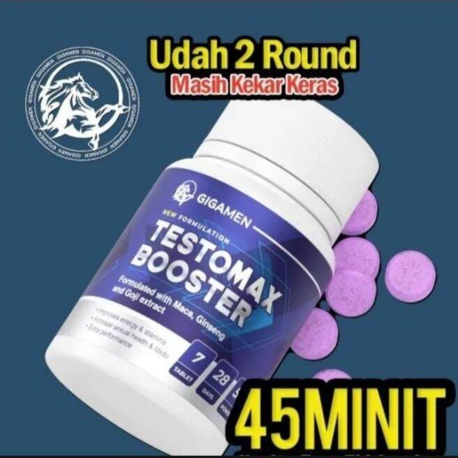 TESTOMAX BOOSTER OBAT HERBAL PEMBESAR VENIS KUAT KERAS TAHAN LAMA 7 TABLET INFOR MALAYSIA