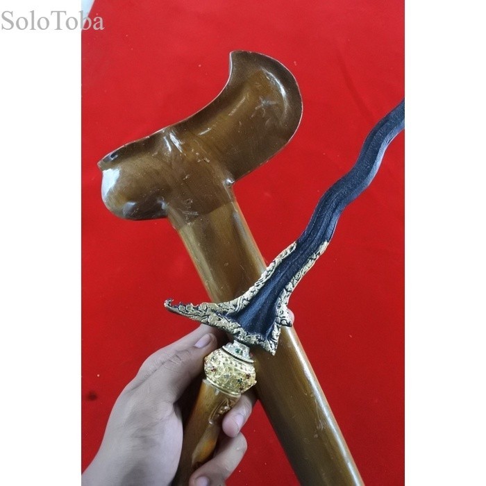 

keris langitan MEGANTORO MEGANTARA kinatah gayaman - bilahan saja PP murah
