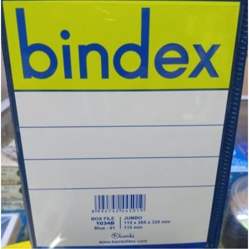 

PROMO!! -BOX FILE JUMBO BINDEX 1034B Biru