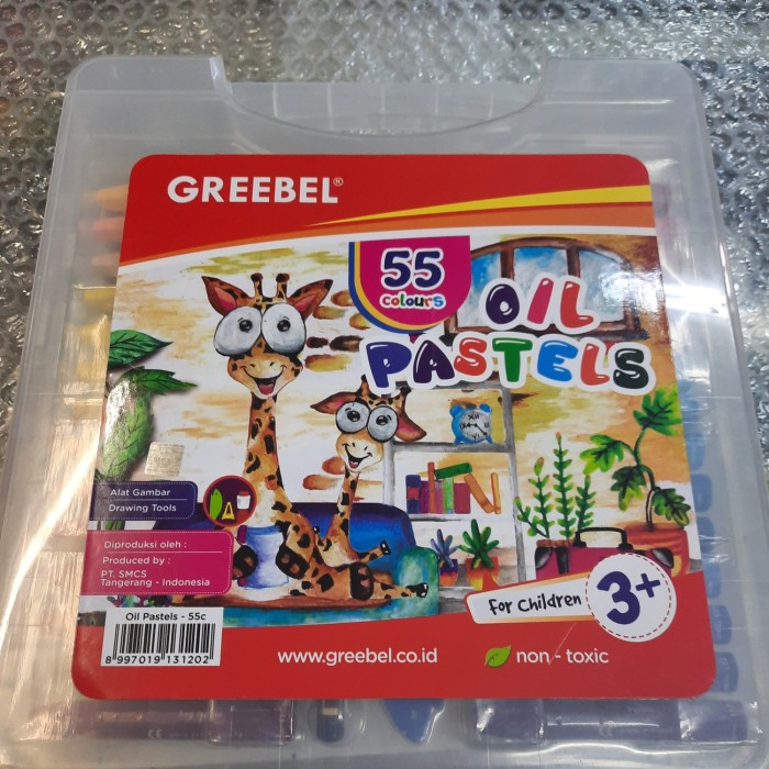 

PROMO!! -Crayon / Oil Pastel Grebel 55 Warna