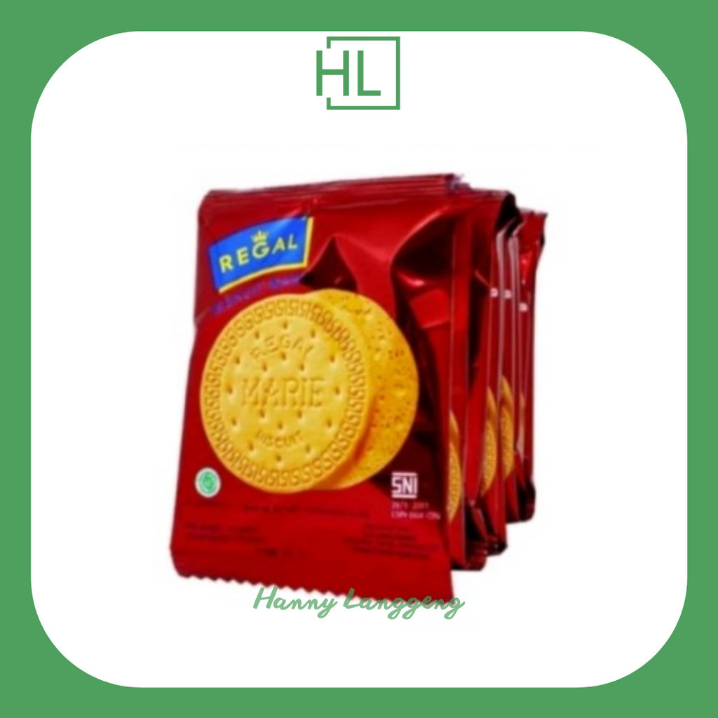 

[HL] Regal Biskuit Marie renceng 12gr x 10 pcs. 12 gram