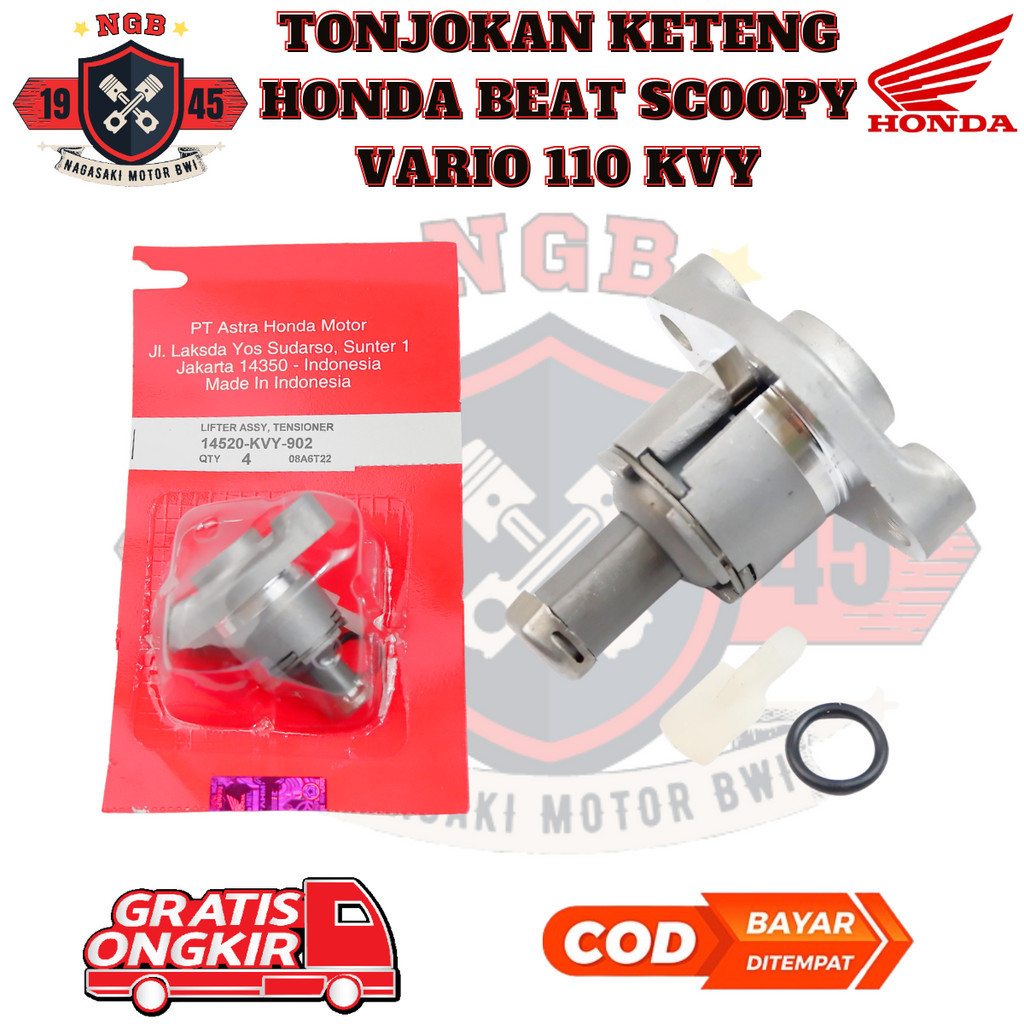 Tonjokan Keteng KVY Honda Beat Karbu / Scoopy / Vario 110 karbu - Tonjokan Keteng Motor Beat - KVY