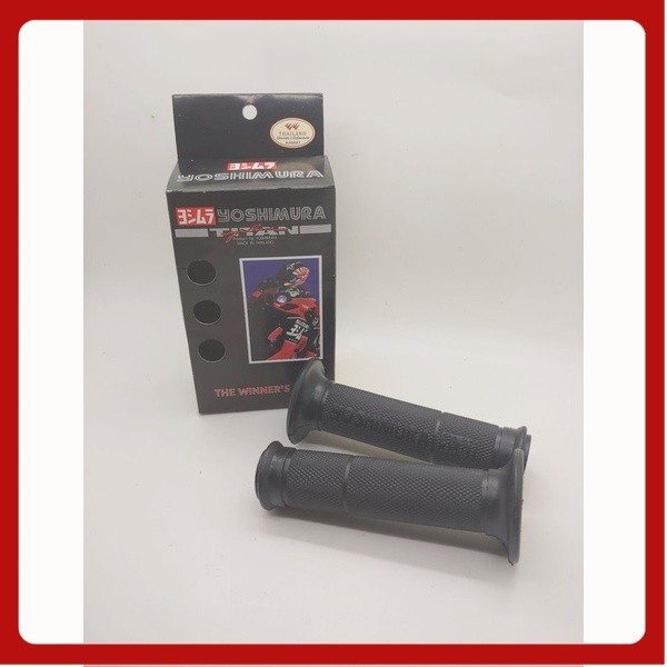 HandGrip Motor Yoshimura Hitam Polos Universal CQG6K