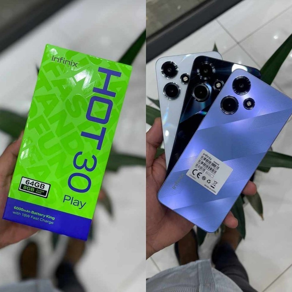 Infinix Hot 30 Play Ram 4 Rom 64GB Bekas Original