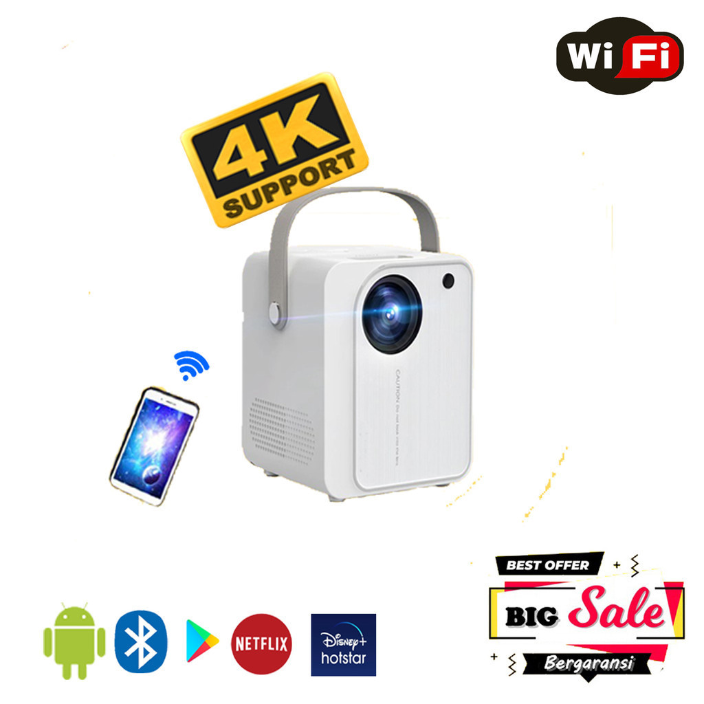 PROYEKTOR ANDROID / PROYEKTOR MURAH / INFOCUS ANDROID / PROJECTOR ANDROID / PROYEKTOR WIFI / PROJECT