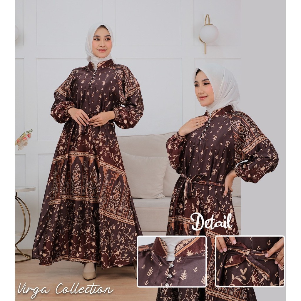 TGC - Yuria Gamis Silk Terbaru Bahan MaxmaraSilk 2024