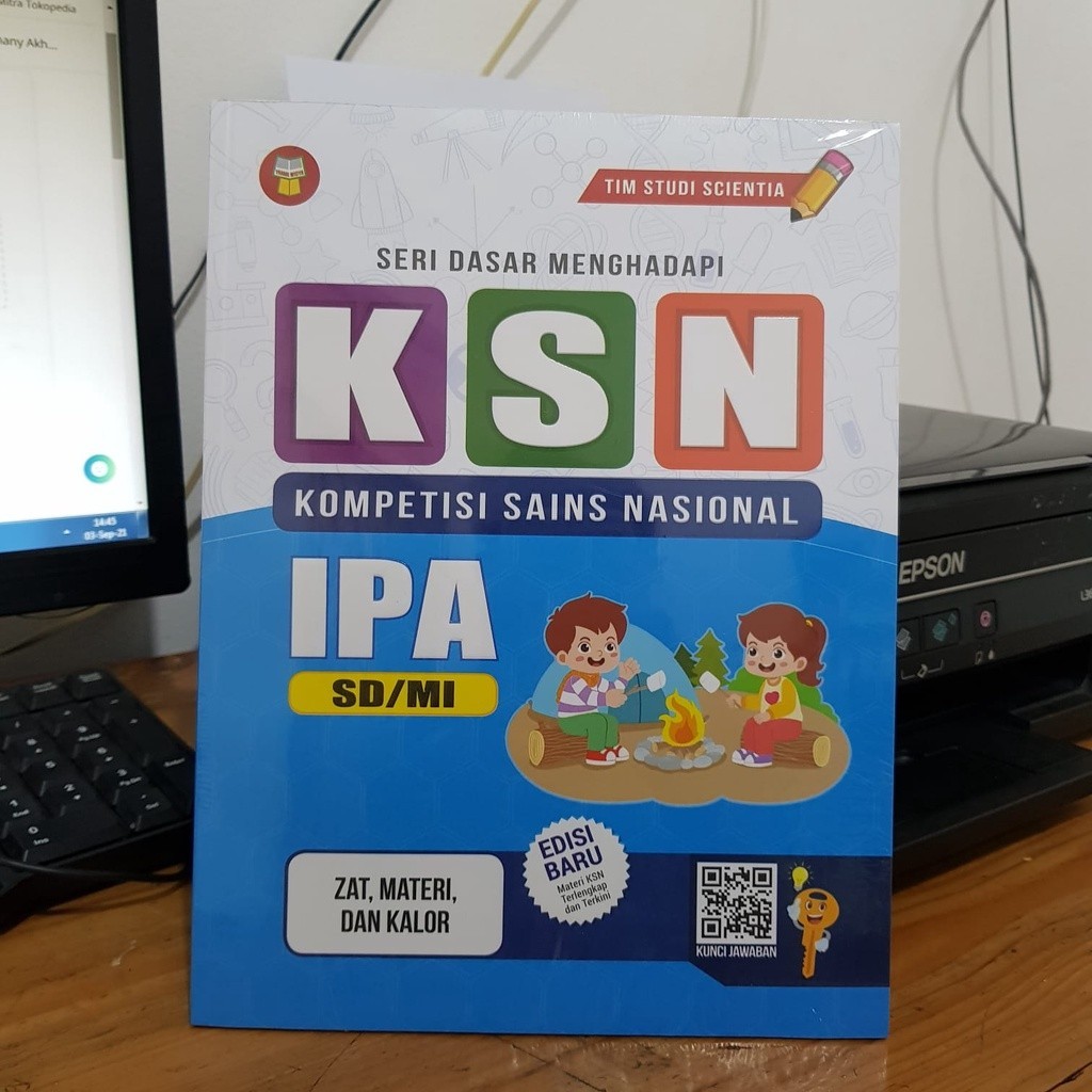 BUKU OLIMPIADE IPA (KSN IPA) SD/MI : ZAT, KALOR, DAN MATERI - YRAMA WIDYA