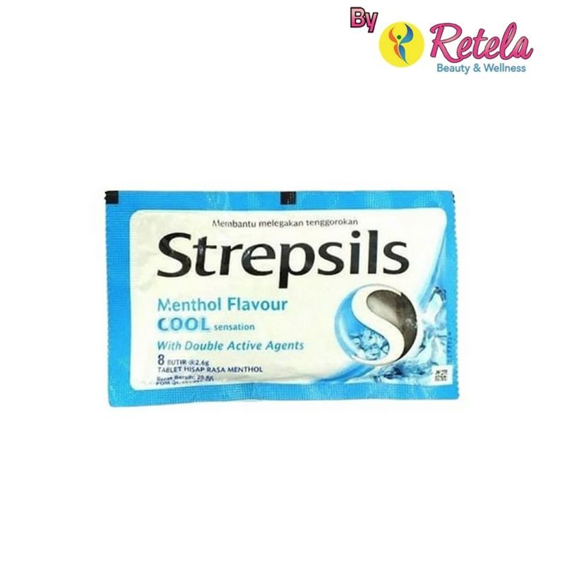 

Strepsil Cool Pouch Isi 8 Tablet Hisap