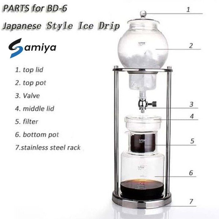 Cold brew drip tower / ice cold brew coffee maker / cold brew coffee
