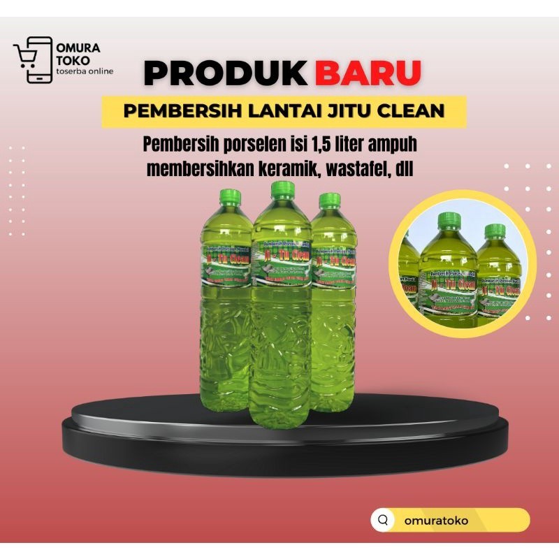 Jitu Clean | Jitu Pembersih Lantai Kerak | Penghilang Kerak | Omura Toko