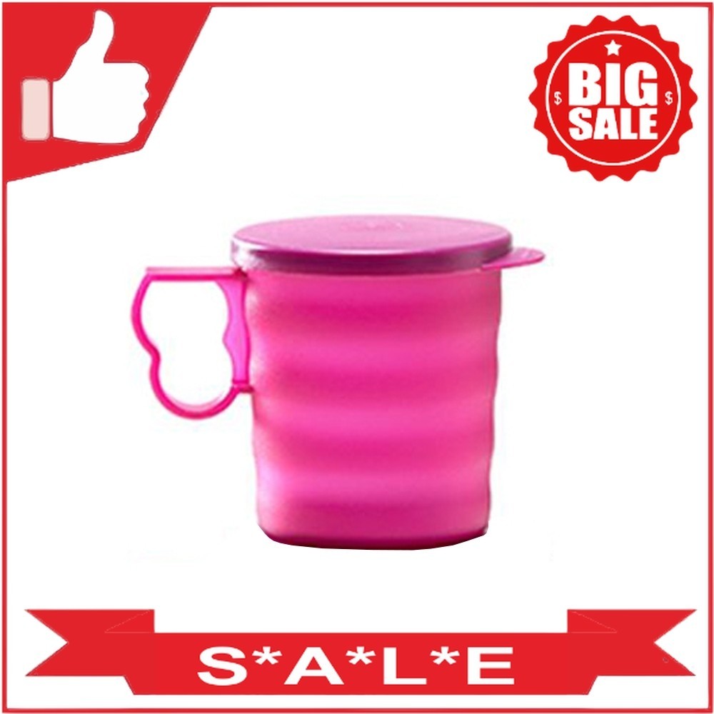 Tupperware Crescendo Mug Ungu ECER 1pcs