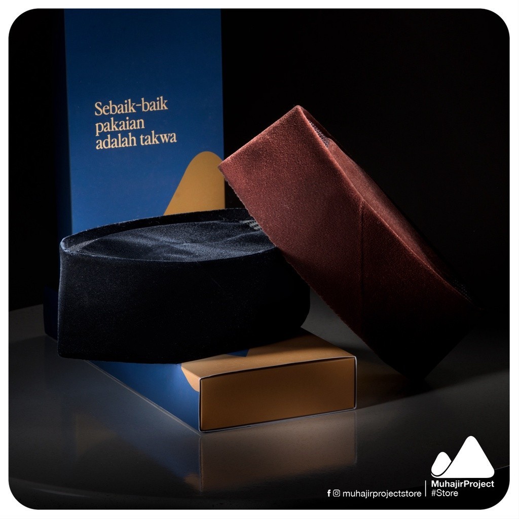 peci songkok cokelat