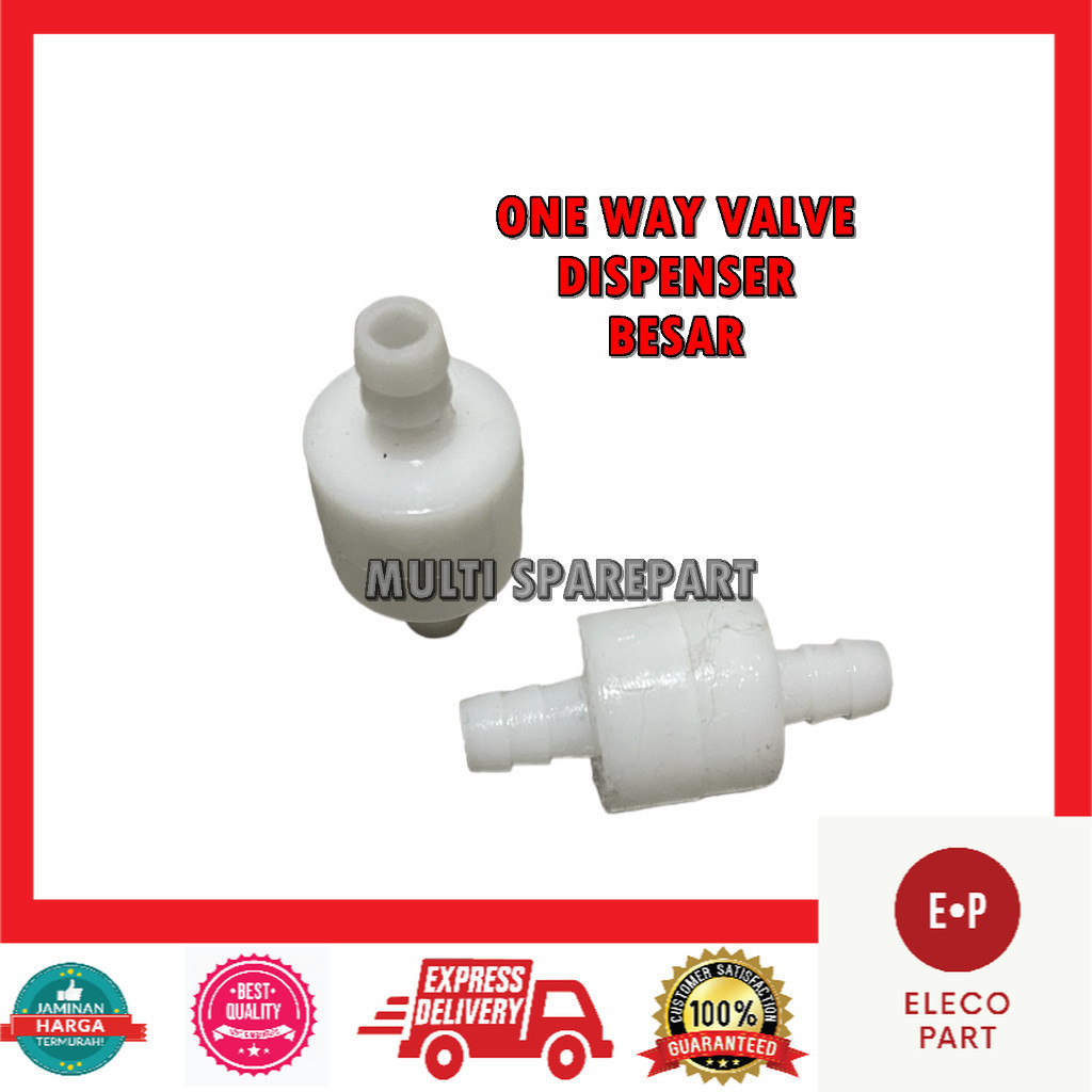 ONE WAY VALVE Dispenser Sambungan Selang Satu Arah ukuran BESAR Universal