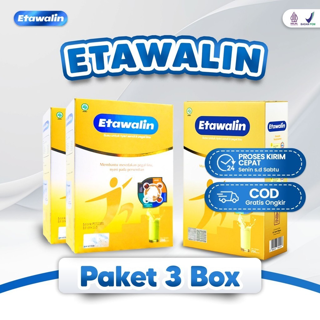 

Etawalin Susu Kambing Solusi Asam Urat Original 3 Box