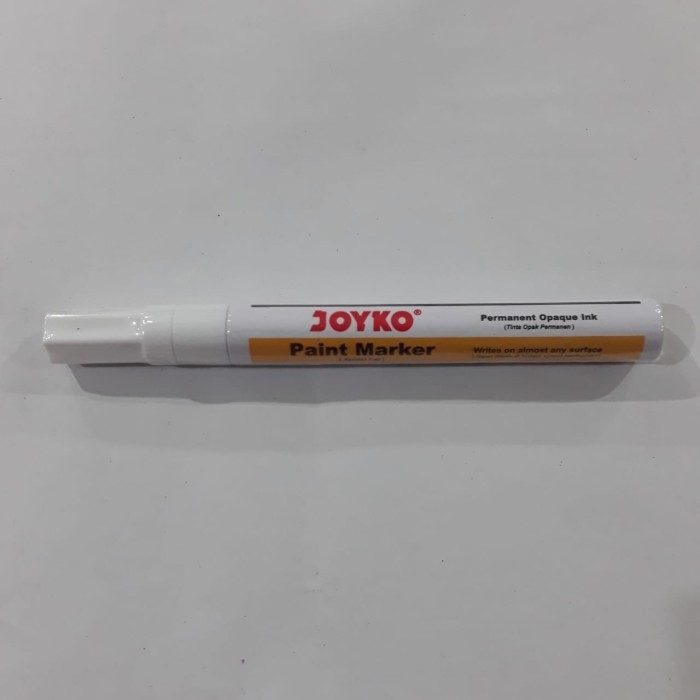 

SPIDOL PAINT MARKER JOYKO WHITE (PUTIH) GOLD (EMAS) SILVER | SPIDOL CA - White