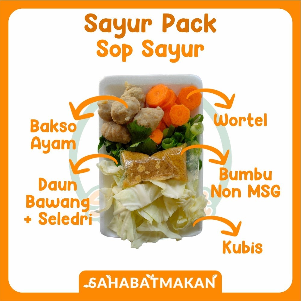 

Paket Sayur Sop - Sayur Pack / Sayur Prep / Sayur Instant — Daily Fresh Official Store