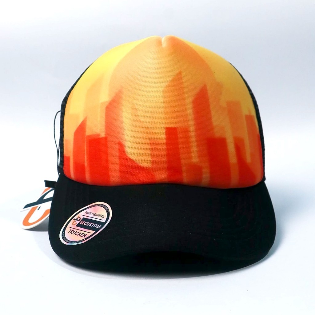 SANGSAKALA - Topi Jaring Airbrush / Topi Custom/  Tiedye/ Topi Premium / Topi Trucker / Topi SMA / T