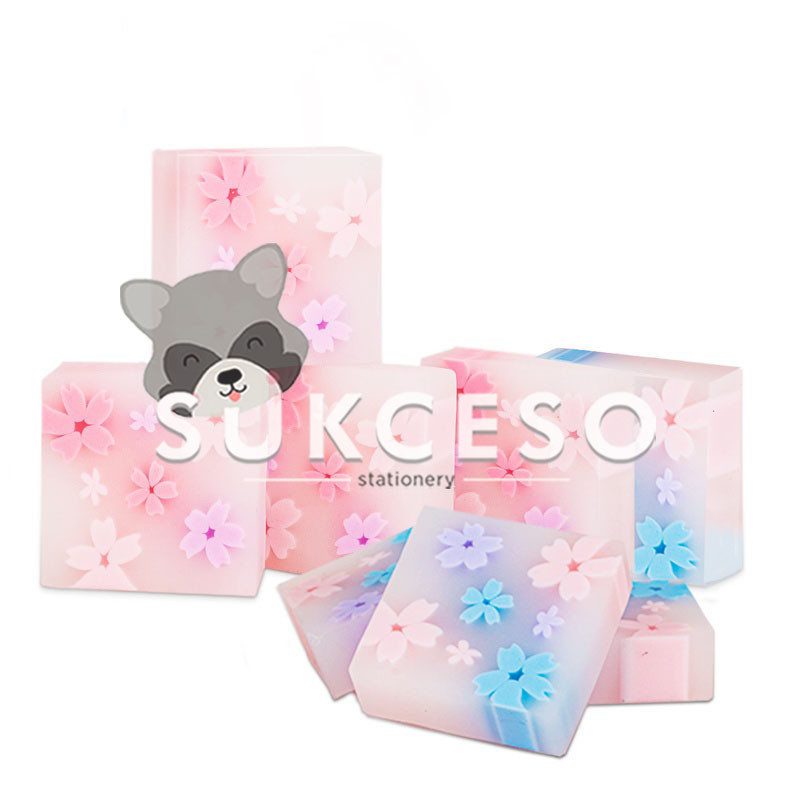 

Deli Eraser Sakura 71135 Penghapus ECO PVC Persegi Bunga Sakura