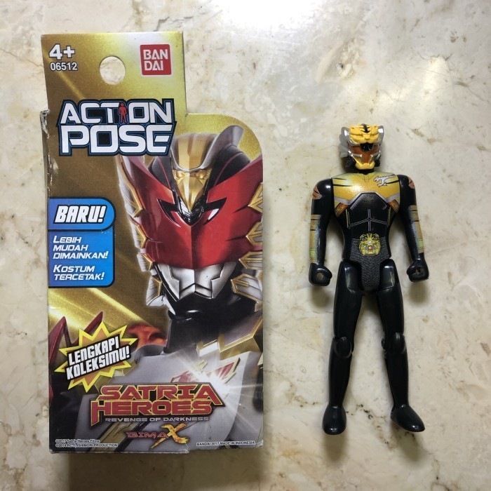 Satria Bima-X Action Pose - Torga Thunder Mode Figure -KA67