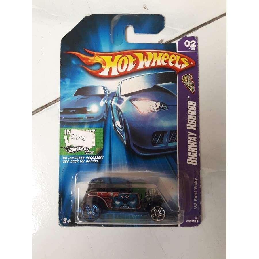 HOTWHEELS - '32 FORD VICKY / HIGHWAY HORROR -KA67