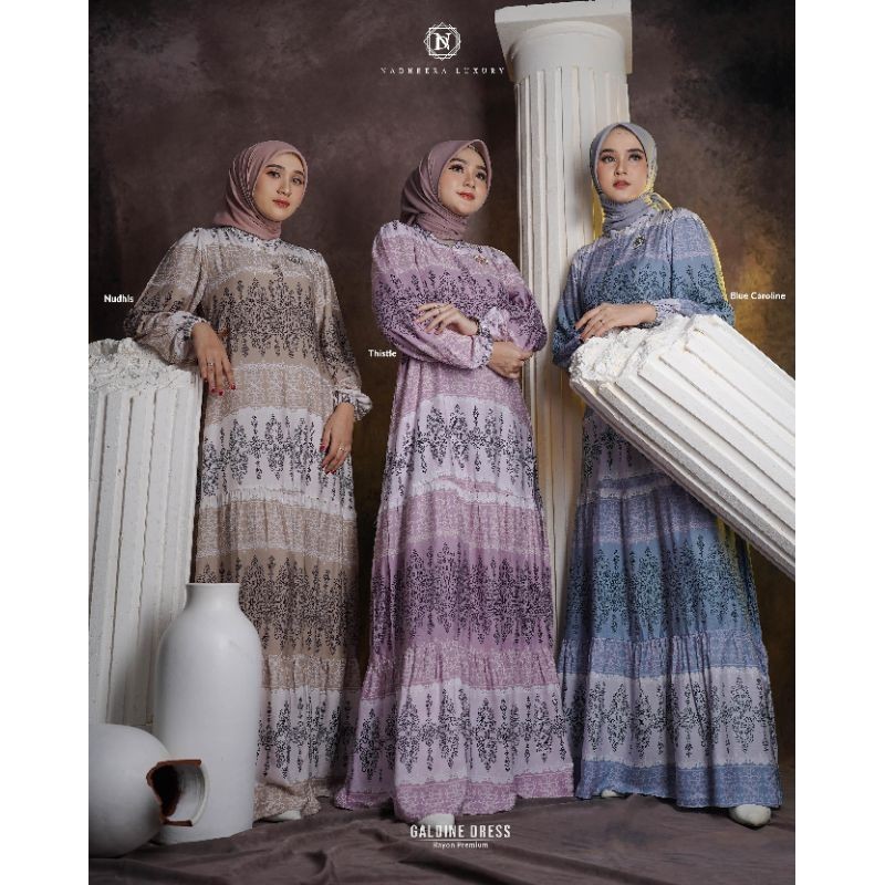 GALDINE DRESS NADHEERA LUXURY//GAMIS 2024 cod