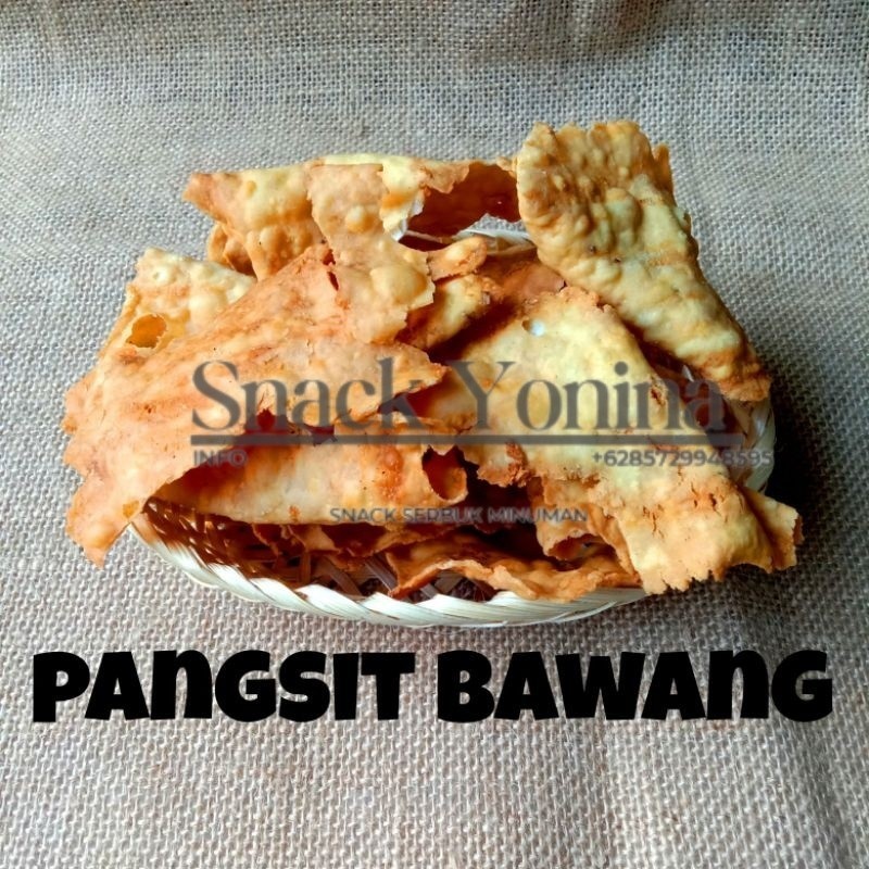

Snack Kiloan Termurah!!! Pangsit Bawang 250 gr FREE BUBBLE WRAPGratis Ongkir & COD