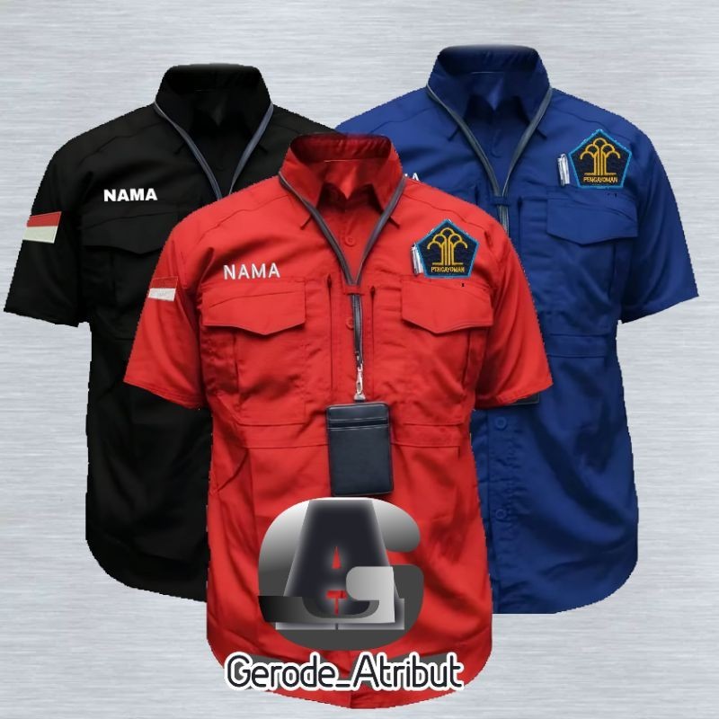 kemeja mtek kemenkumham /kemeja kemenkumham / baju kemeja kemenkumham / seragam kemenkumham