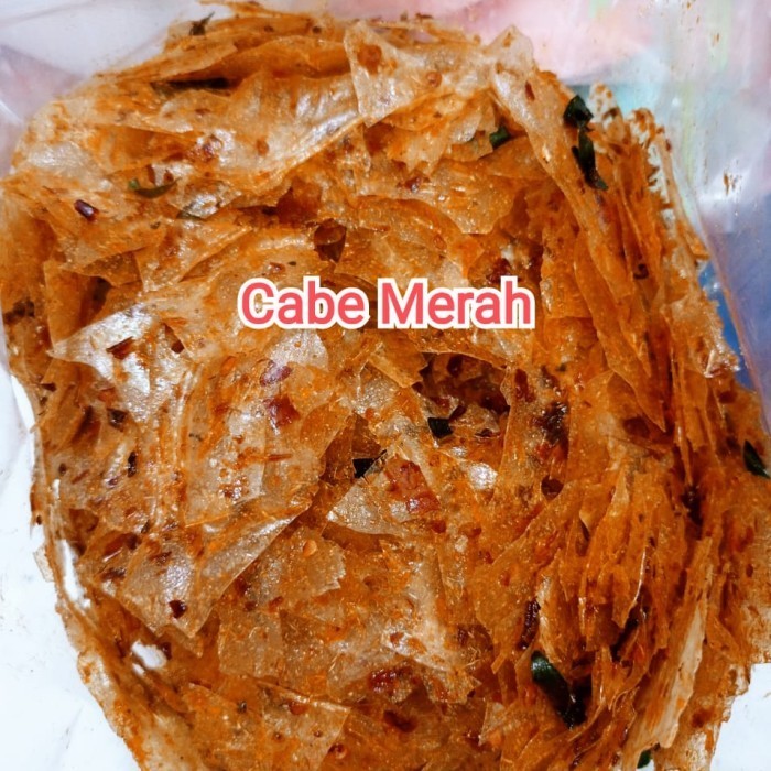 

Terbaru keripik kaca daun jeruk/kripca/500gram - Asin, 500g