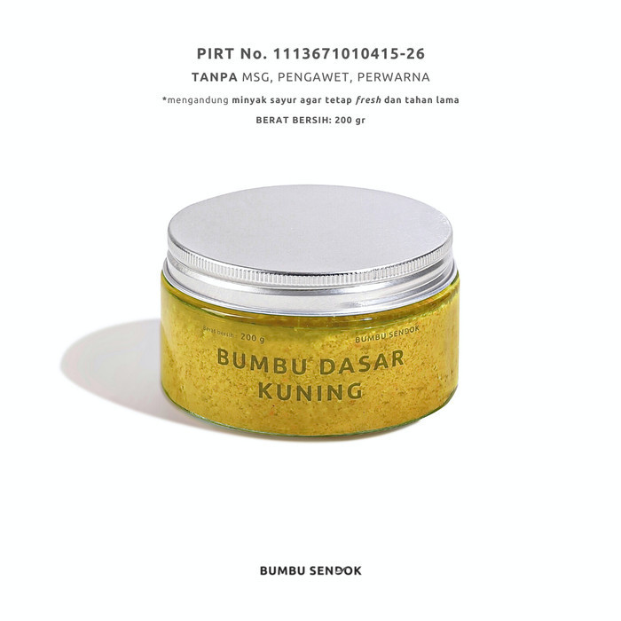 

[TERLARIS] BUMBU SENDOK Bumbu Dasar Kuning 200g