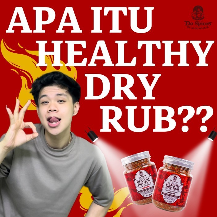 Healthy Dry Rub | Bumbu Marinasi Rendah Kalori  100 gr